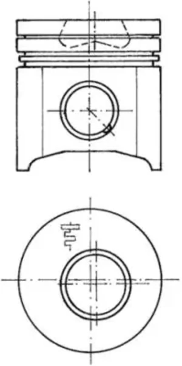 Pistón completo para 1 cilindro, cota de reparación + 0,25 mm Fiat Ducato 2 (230)