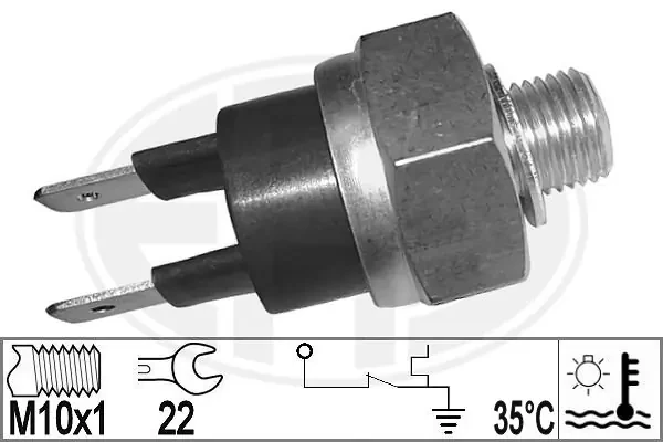 Sensor de temperatura del refrigerante 035919369B VAG