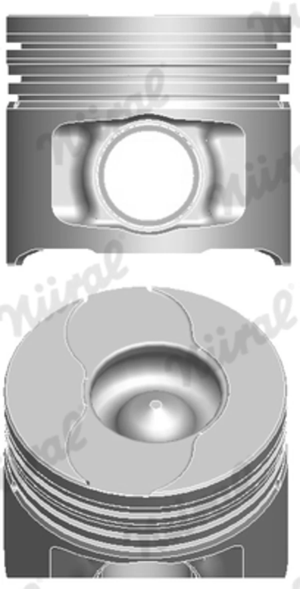 Pistón completo para 1 cilindro, STD Alfa Romeo 156 Sportwagon (932)