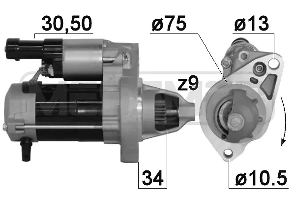 WG2013452 Wilmink Group motor de arranque