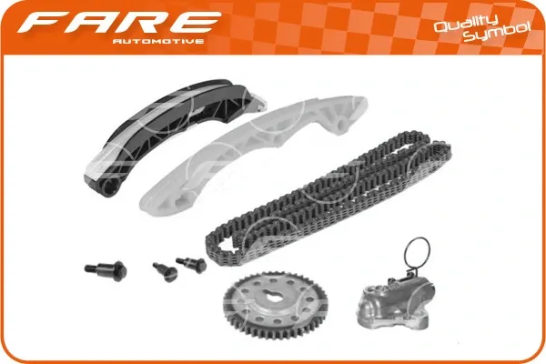 Kit de cadena de distribución 13853 Fare