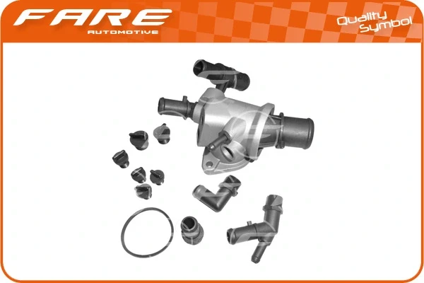 9947 Fare caja del termostato