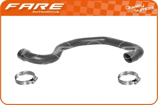 15230 Fare tubo flexible de aire de sobrealimentación derecho