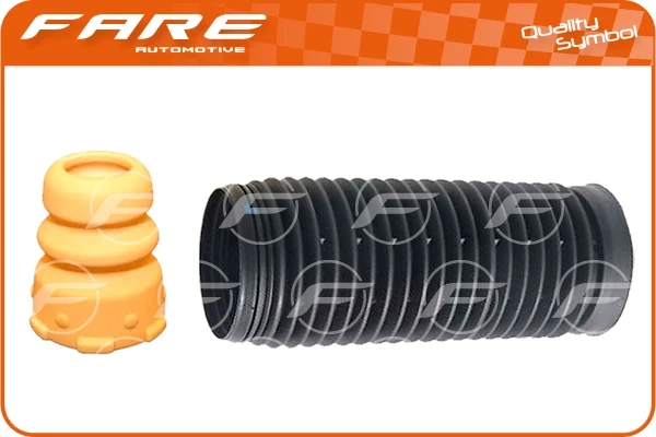 Tope de amortiguador trasero, suspensión + fuelle Mercedes C (S202)
