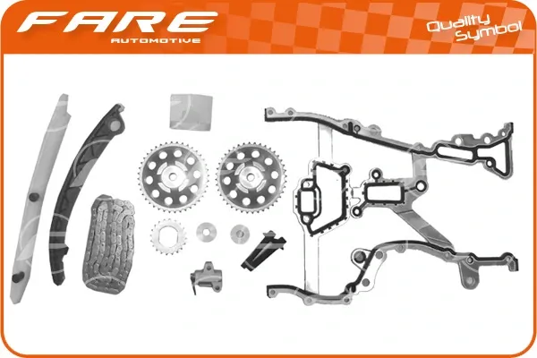 Kit de cadena de distribución 10785 Fare