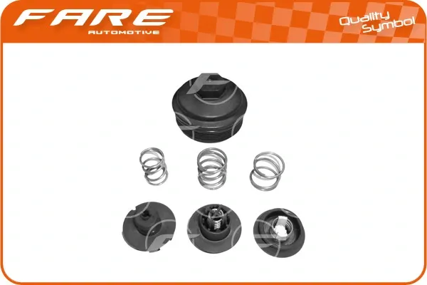 Tapa del filtro de aceite 9928 Fare