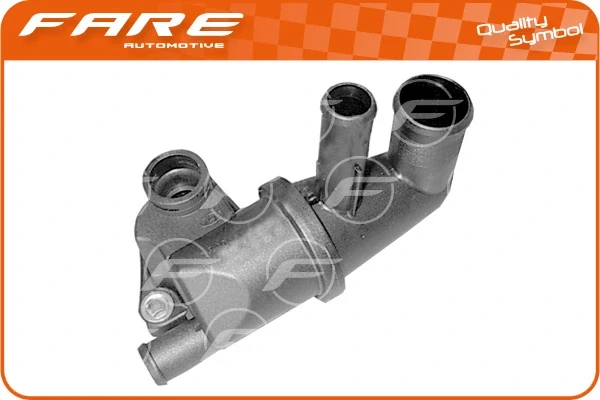 13945 Fare brida del sistema de refrigeración (triple)