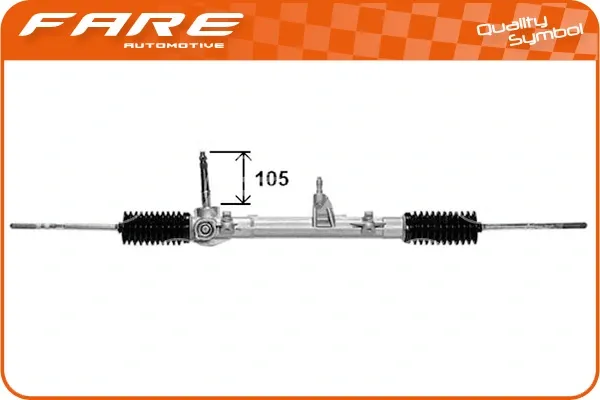 Cremallera de dirección DFI004 Fare