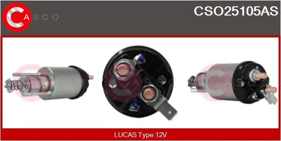 Solenoide de arranque CSO25105AS Casco