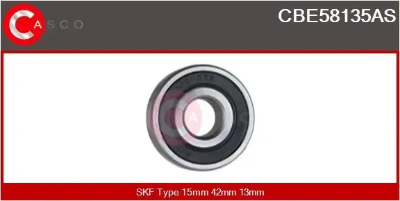 Rodamiento alternador CBE58135AS Casco