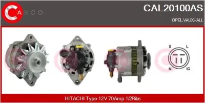 Alternador CASCO CAL20100AS