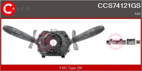 Conmutador columna dirección Fiat Ducato II