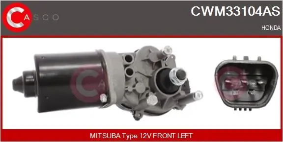 Motor limpiaparabrisas CWM33104AS Casco