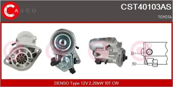Motor de arranque CST40103AS Casco