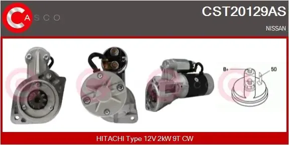 Motor de arranque CST20129AS Casco