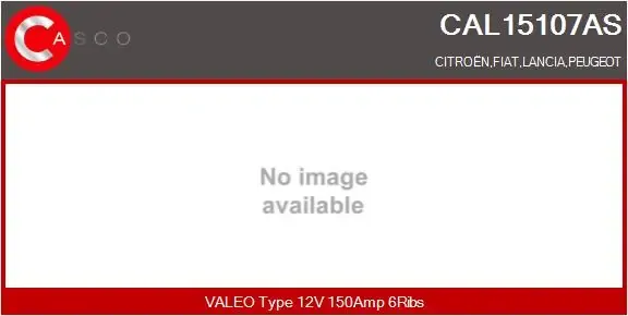 Alternador CAL15107AS Casco
