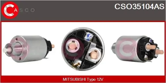Solenoide de arranque CSO35104AS Casco