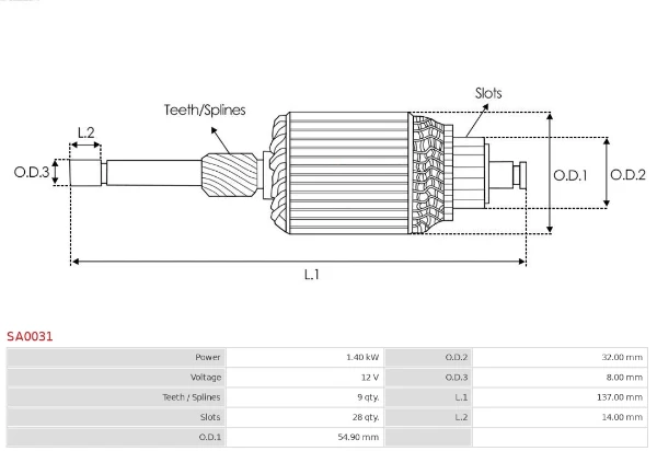 SA0031 As-pl