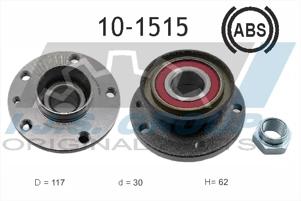 Cubo de rueda trasero Alfa Romeo 147 937