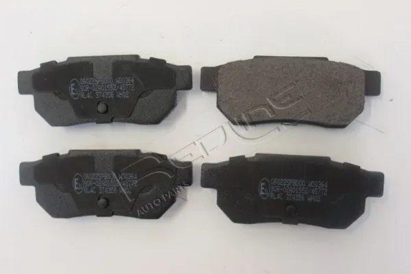 Pastillas de freno traseras 27HO000 RED Line OIL