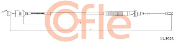 Cable de embrague COFLE 113925