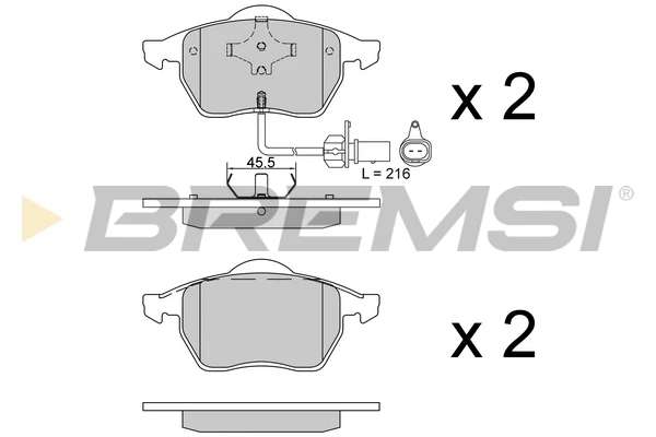 BP2516 Bremsi