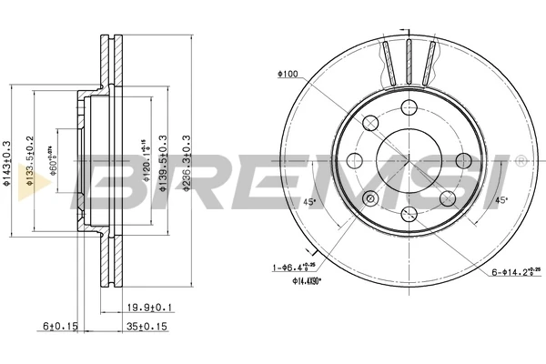 CD6151V Bremsi