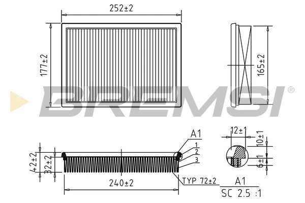 FA1251 Bremsi