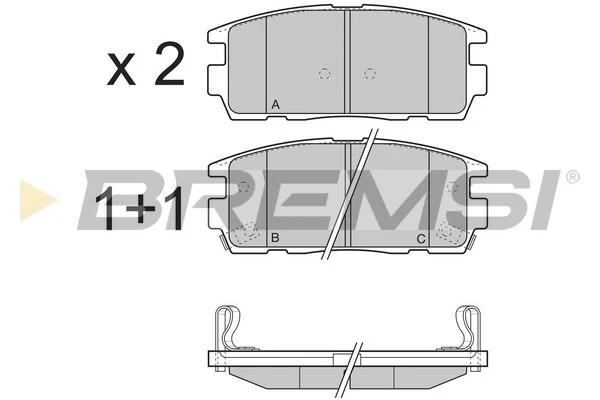 BP3304 Bremsi