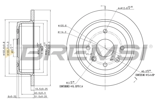 CD7606S Bremsi