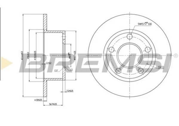 CD6321S Bremsi