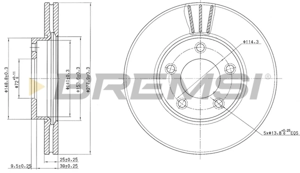 CD7311V Bremsi