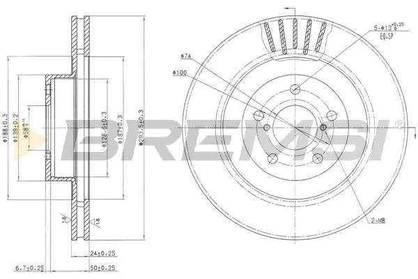 CD7175V Bremsi