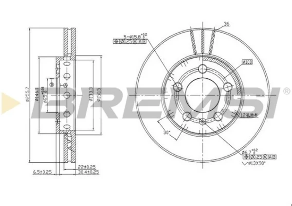 CD6927V Bremsi