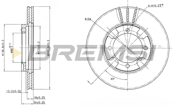 CD6293V Bremsi