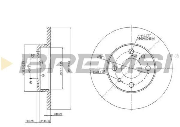 CD6140S Bremsi
