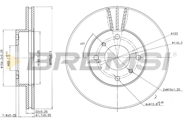 CD6959V Bremsi