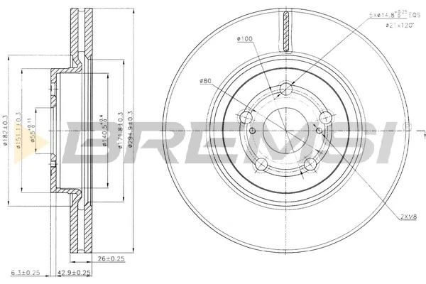 CD7315V Bremsi