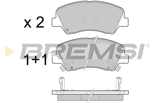 BP3470 Bremsi