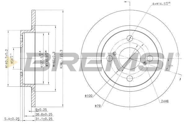 CD6401S Bremsi