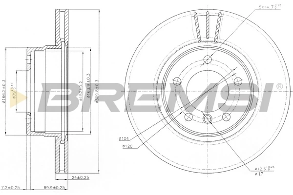 CD7241V Bremsi
