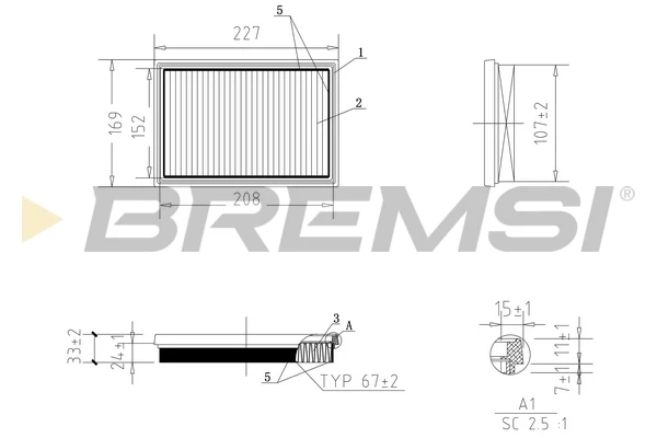 FA1058 Bremsi