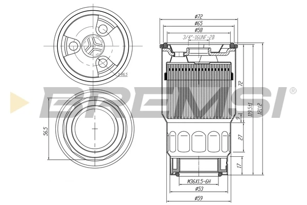FE0046 Bremsi filtro combustible