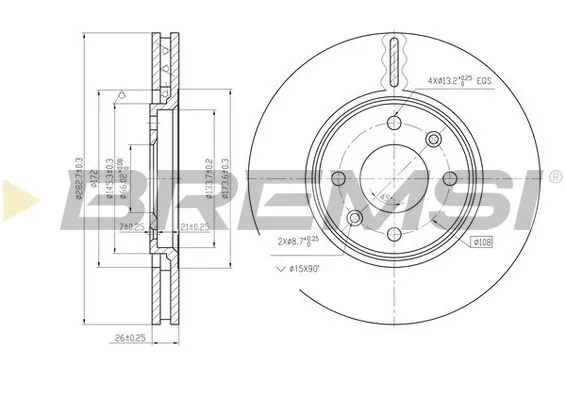 CD6841V Bremsi