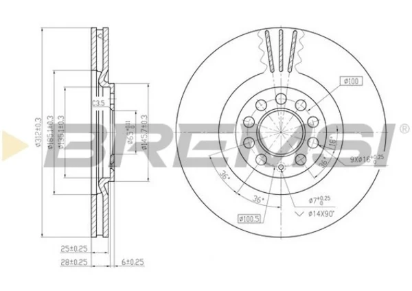 CD7118V Bremsi