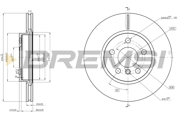 CD8613V Bremsi