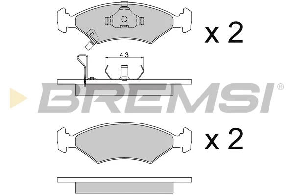 BP2647 Bremsi