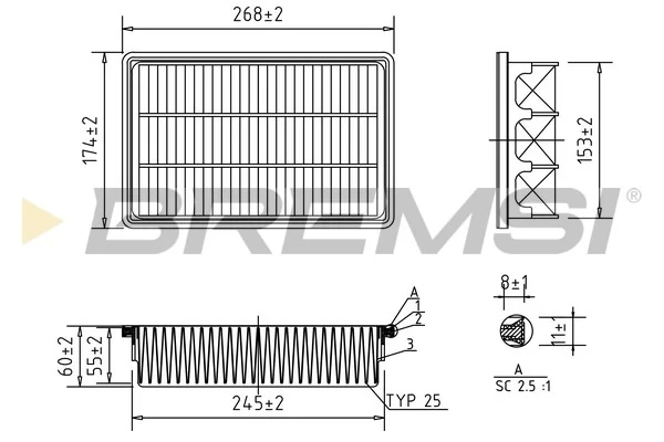 FA2341 Bremsi