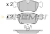 Pastillas de freno delanteras BMW 1 E81, E87
