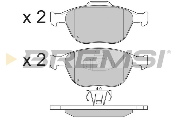 BP3078 Bremsi
